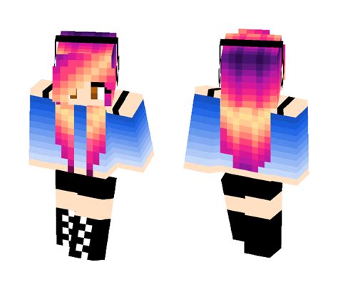 gamer girl minecraft|More.